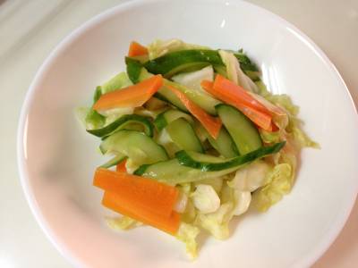 春野菜の浅漬け