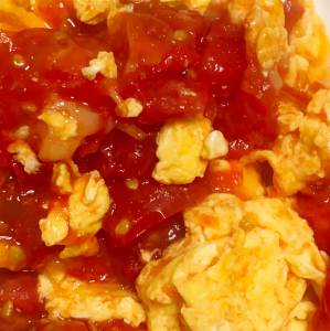 卵とトマトの炒め物
