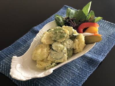 新じゃがのわさびマヨサラダ