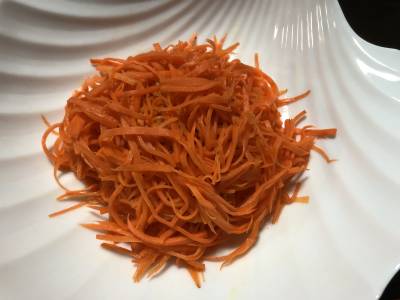 春にんじんのせん切りサラダ~洋風サラダ~