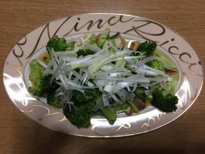 ブロッコリとエリンギのソテーサラダ