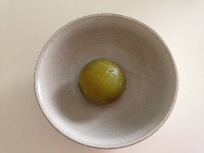 青梅の甘露煮