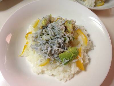 簡単♪ゆずの混ぜずし