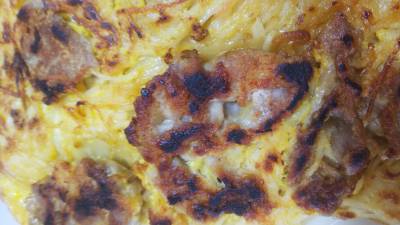 そうめんチヂミ