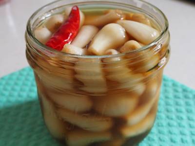 らっきょうの甘酢漬け