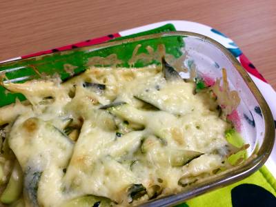 ズッキーニのチーズ焼き