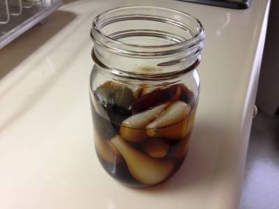 らっきょうの即席漬け