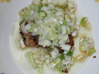 チキンソテー ねぎ塩だれ