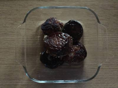 しいたけの肉詰め焼き