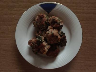 やわらか青じそつくね