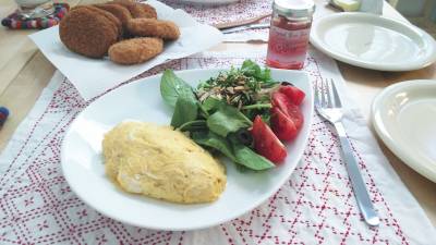 プレーンオムレツ