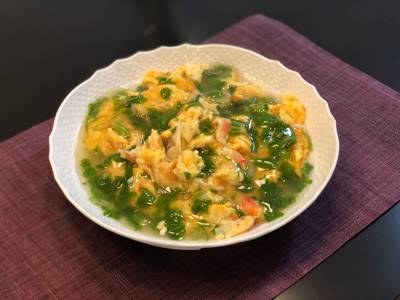 ふわりかにたま