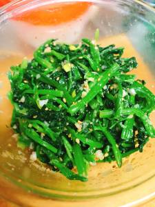 ほうれんそうのナムル