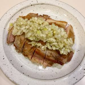 チキンソテー ねぎ塩だれ