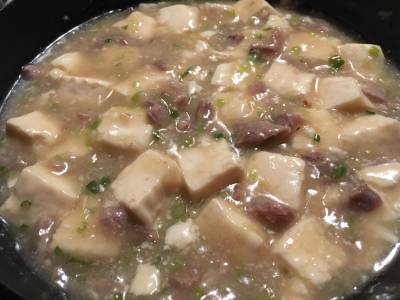 豆腐と豚バラのスープ煮