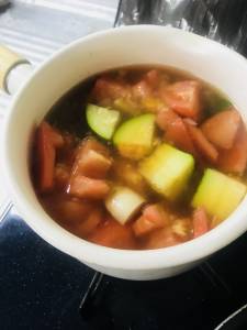 夏野菜のサンラータン