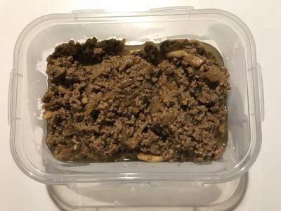 にんにく肉みそそぼろ