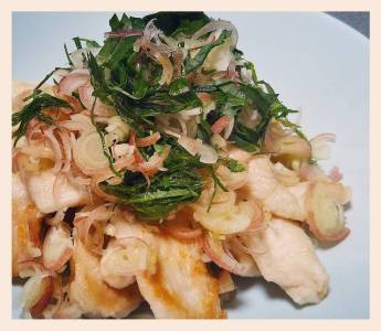 鶏むね肉のさっぱり焼き