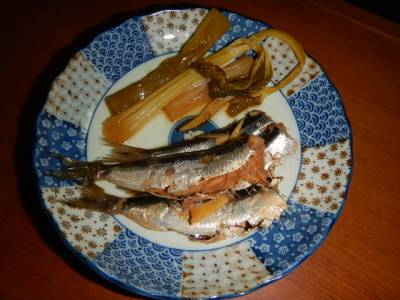 いわしのしょうが煮