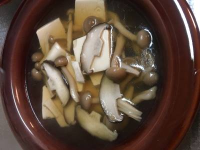 きのこの酸辣湯(サンラータン)