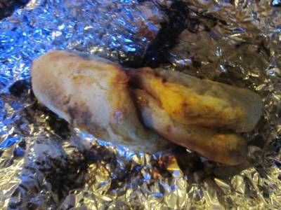 簡単網焼きパン