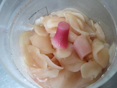 新しょうがの甘酢漬け