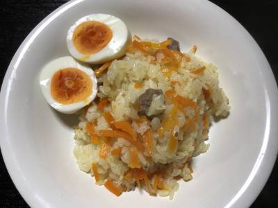 にんじんのプロフ(炊き込みご飯)