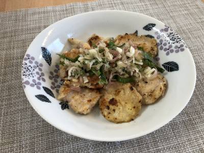 鶏むね肉のさっぱり焼き