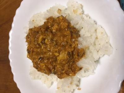 さば缶ドライカレー