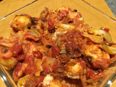 おからボールのトマト煮