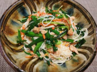 ツナ入りソーミンチャンプルー