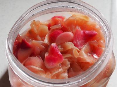新しょうがの甘酢漬け