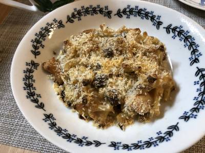 チキンマカロニグラタン