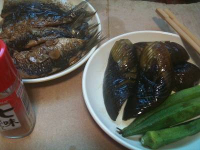 いわしのにんにく照り焼き