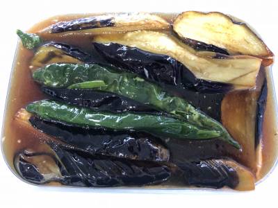 ひんやりなすの揚げびたし