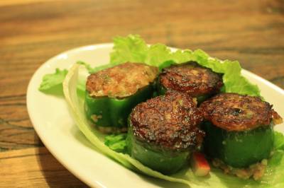 丸ごとピーマンシューマイ