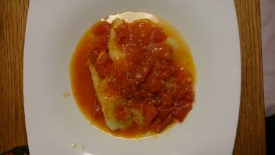 フレッシュトマトソースのニョッキ