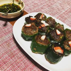 丸ごとピーマンシューマイ