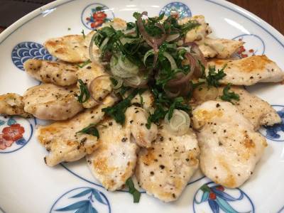 鶏むね肉のさっぱり焼き