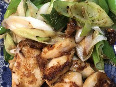 鶏むね肉のしょうが焼き