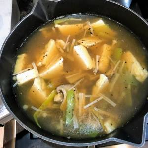 きのこの酸辣湯(サンラータン)