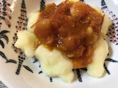 フレッシュトマトソースのニョッキ