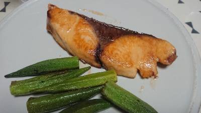 ぶりの照り焼き