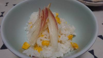 とうもろこしご飯