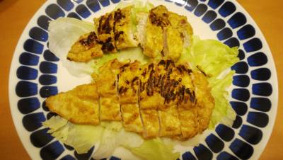 鶏むね肉のタンドリー風