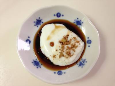 牛乳で作るわらび餅