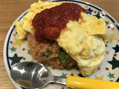 ツナオムライス