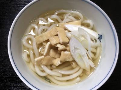 京風たぬきうどん