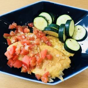 鶏ささ身のピカタ