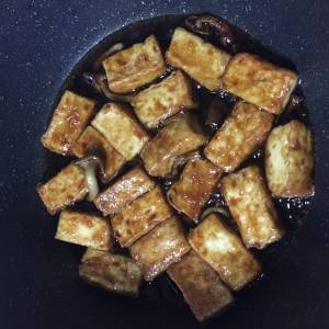 厚揚げの照り焼き